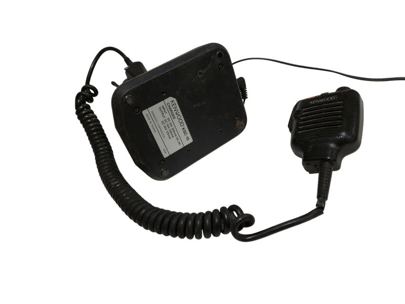 Kenwood Comm Series 2 Base Station & Kenwood KSC-15 Handheld Radio/ Charger =