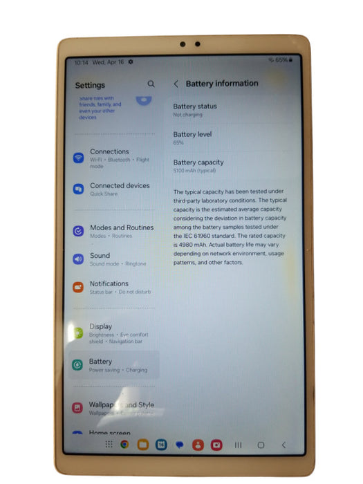 Samsung Galaxy Tab A7 Lite  8.7" - 32GB - Silver [SM-T220 | [Read]