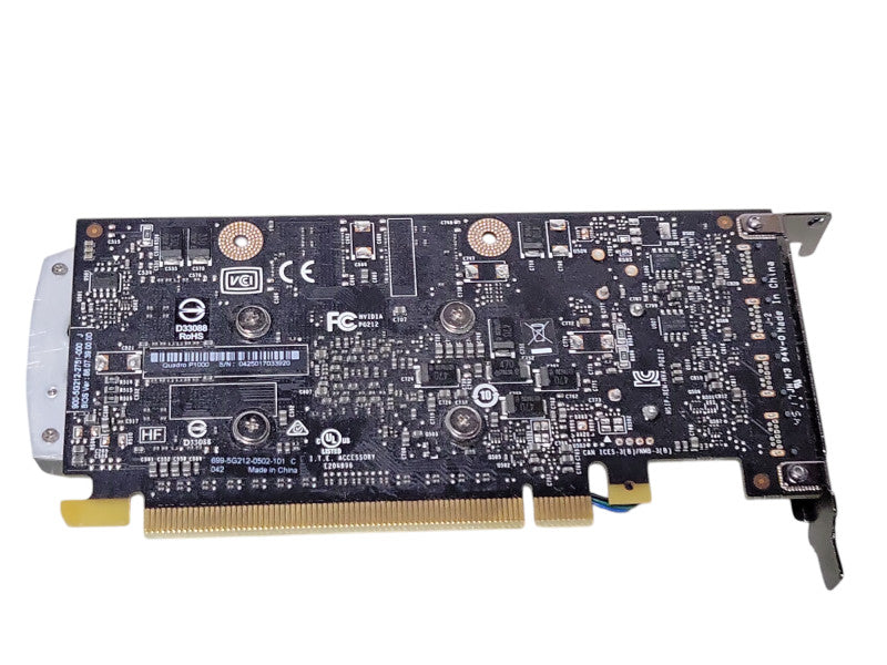 NVIDIA Quadro P1000 4GB Graphics Card 4x mini DisplayPort, LP Bracket _