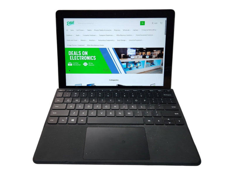 Microsoft Surface Go 1825, Pentium 1.60GHz, 8GB DDR3, 256GB NVMe, No PWR  BudLap