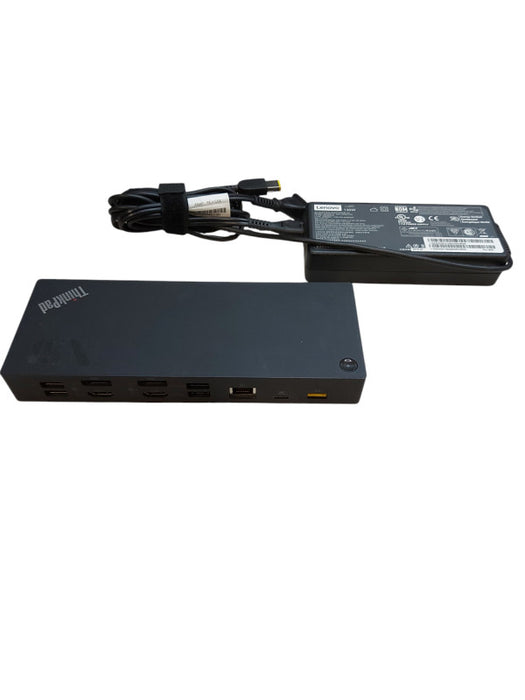 Lenovo ThinkPad Hybrid USB-C With USB-A Dock DUD9011D1 W/Power Adapter Q