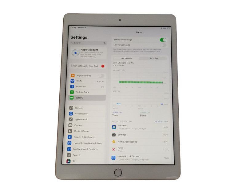 Apple iPad 7th Gen - 128GB - Gold [A2200 | Read]