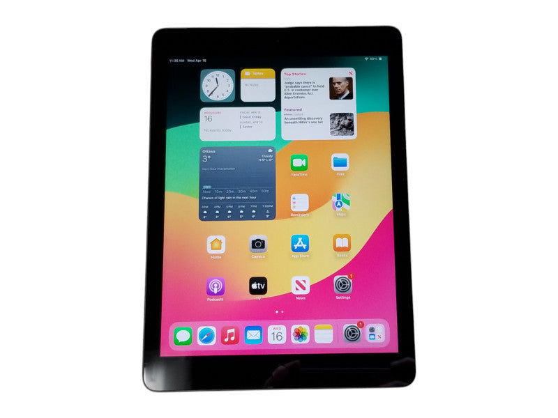 Apple iPad 6th Gen - 128GB - Wi-Fi+Cellular - Space Gray [A1954 | Read ]