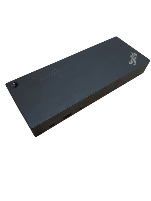 Lenovo ThinkPad Hybrid USB-C With USB-A Dock DUD9011D1 With P/Adapter- Read Desc