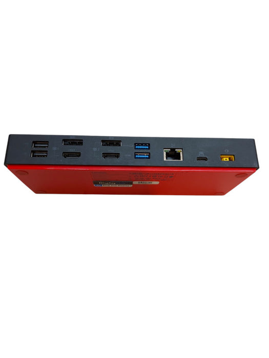 Lenovo ThinkPad Hybrid USB-C With USB-A Dock DUD9011D1 With P/Adapter- Read Desc