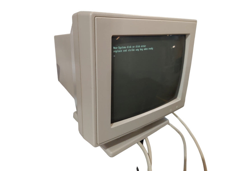 Vintage CRT 9" Monitor PN:MB0931 MFG: July 1997 Made in Taiwan =