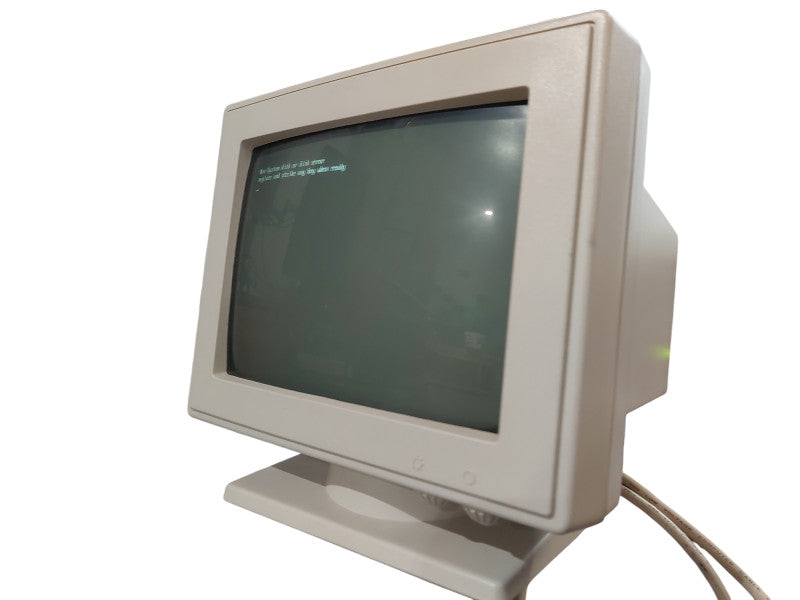 Vintage CRT 9" Monitor PN:MB0931 MFG: July 1997 Made in Taiwan =