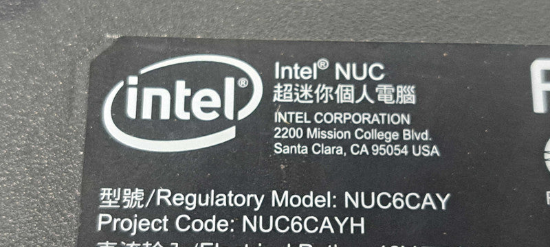 Intel NUC6CAYH Mini PC NUC Kit celeron J3455 8GB