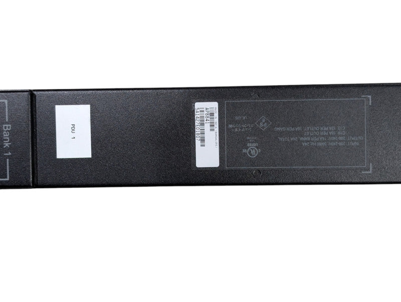 APC AP8841 Power Distribution Unit Metered Rack PDU, 240V, 24A Q_
