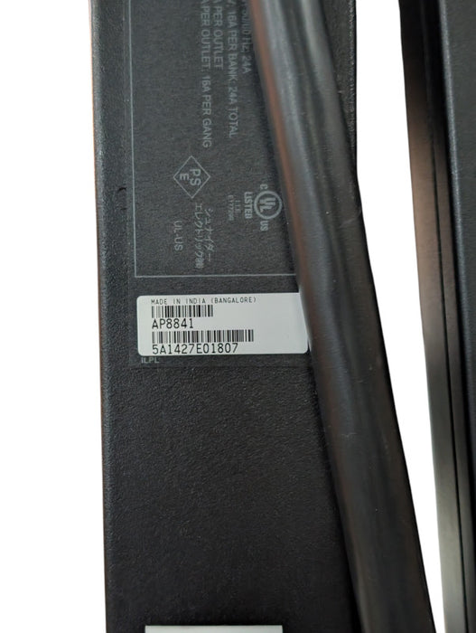 APC AP8841 Power Distribution Unit Metered Rack PDU, 240V, 24A Q_