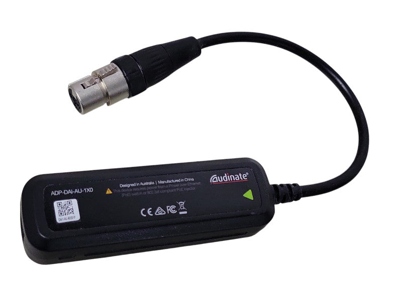Audinate ADP-DAI-AU-1X0 AVIO 1-Channel Analog Input Adapter for Dante _