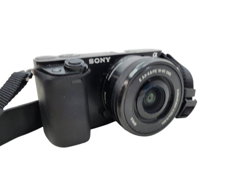 Sony A6000 (ILCE6000) 24.3MP Mirrorless APSC DSLR + 3.5-5.6/16-50mm Lens %