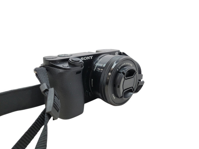 Sony A6000 (ILCE6000) 24.3MP Mirrorless APSC DSLR + 3.5-5.6/16-50mm Lens %