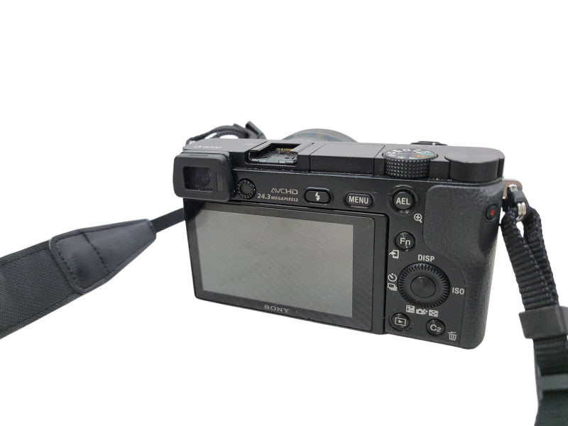 Sony A6000 (ILCE6000) 24.3MP Mirrorless APSC DSLR + 3.5-5.6/16-50mm Lens %
