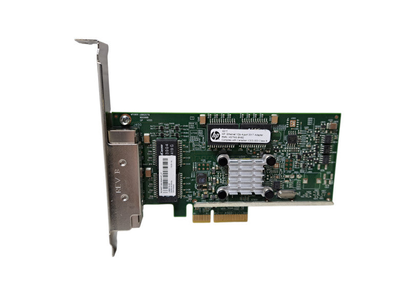 HP 331T Quad-Port 1GB High Profile Ethernet Network Adapter | 647592-001