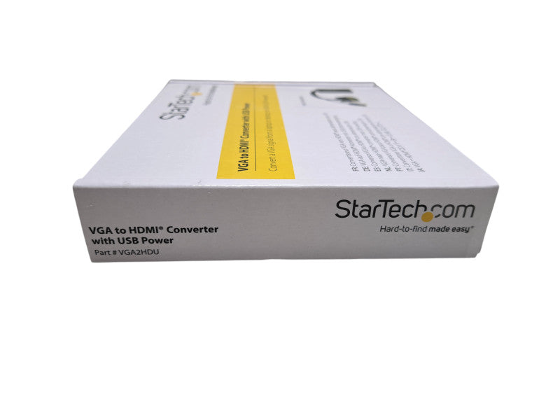 StarTech VGA2HDU VGA to HDMI Converter with USB Power | NEW OPEN BOX Q
