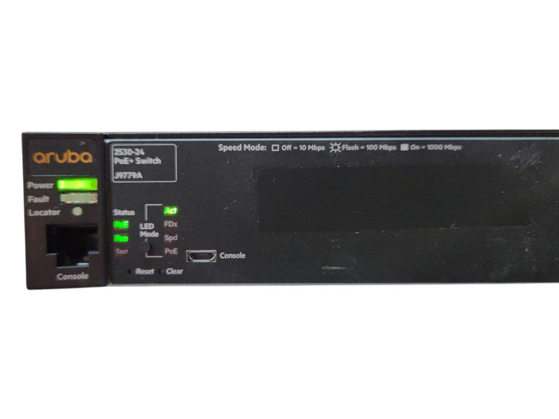 HP Aruba 2530 24 PoE+ Managed Network Switch - J9779A