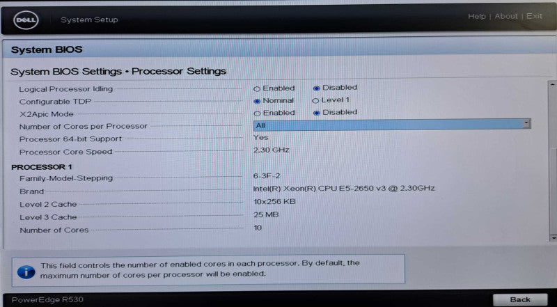 Dell PowerEdge R530 Server | Xeon E5-2650 v3 @2.30GHz, 48GB DDR4, H730 Mini