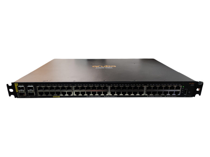 Aruba 6100 48G Class4 PoE 4SFP+ 370W Switch - JL675A