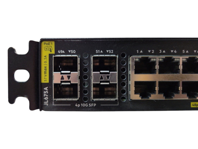 Aruba 6100 48G Class4 PoE 4SFP+ 370W Switch - JL675A