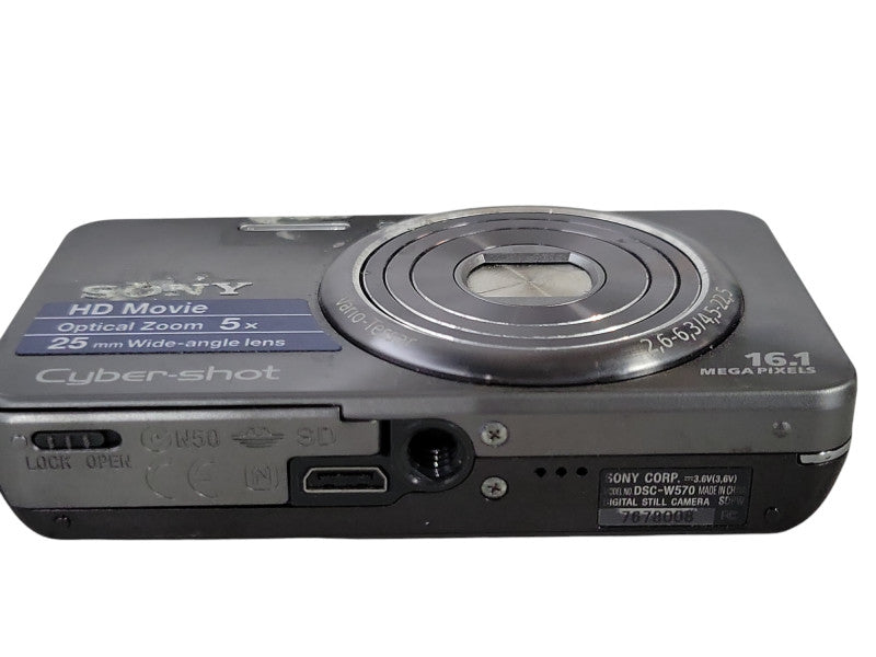 Sony Cyber-shot DSC-W570 Digital Still Camera 16.1MP, READ _