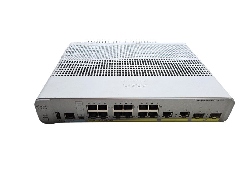 Cisco WS-C3560CX-12PC-S V03 | 12-Port Gigabit PoE+ 240W Silent Switch *READ