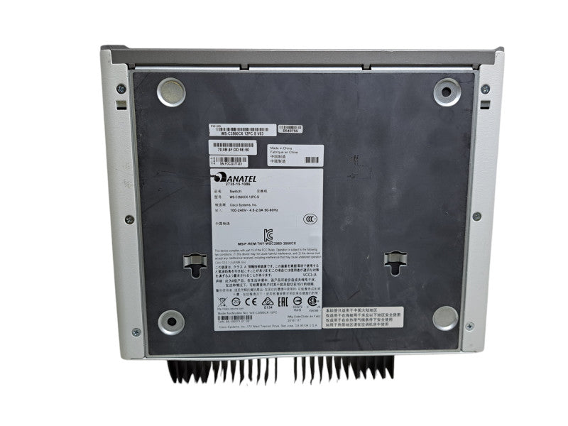 Cisco WS-C3560CX-12PC-S V03 | 12-Port Gigabit PoE+ 240W Silent Switch *READ