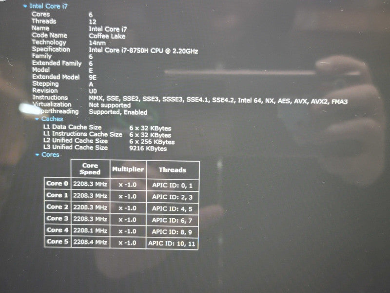 HP Zbook 15v G5 i7-8750H 16GB DDR4 Quadro P600 256GB SSD Touch Screen !! β Lap200