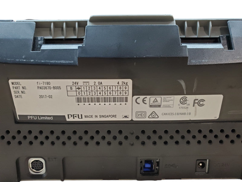 Fujitsu Fi-7180 High Performance Color Duplex Scanner