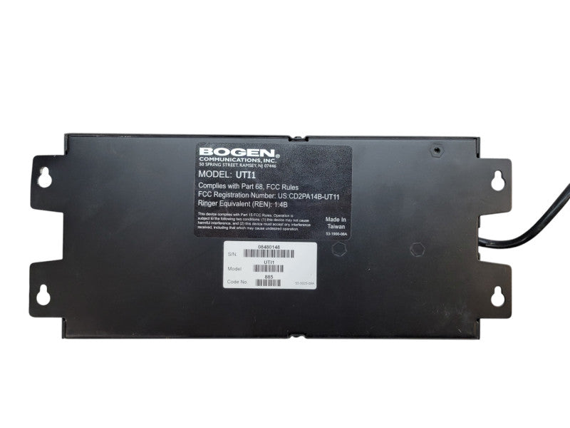 Bogen Communications UTI1 Universal Zone Telephone Paging System Q%