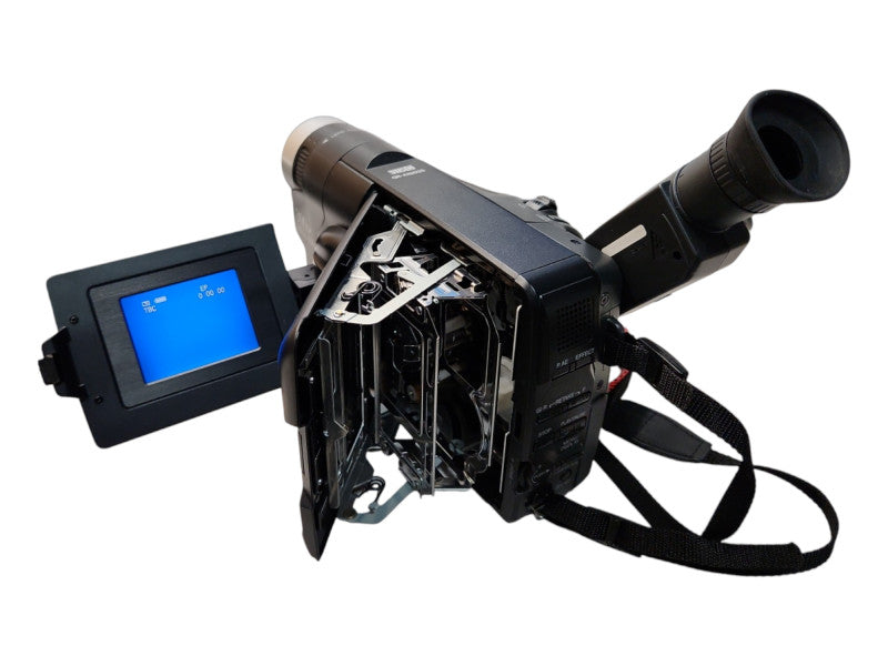 JVC GR-AXM225 VHS-C 300x Digital Zoom Analog Camcorder w/ Battery & Charger