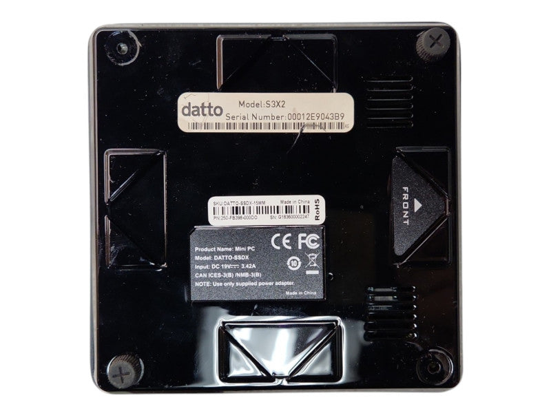 DATTO S3X2, i3-7100U 2.40GHz, 16GB DDR4, 256GB SSD, No PWR