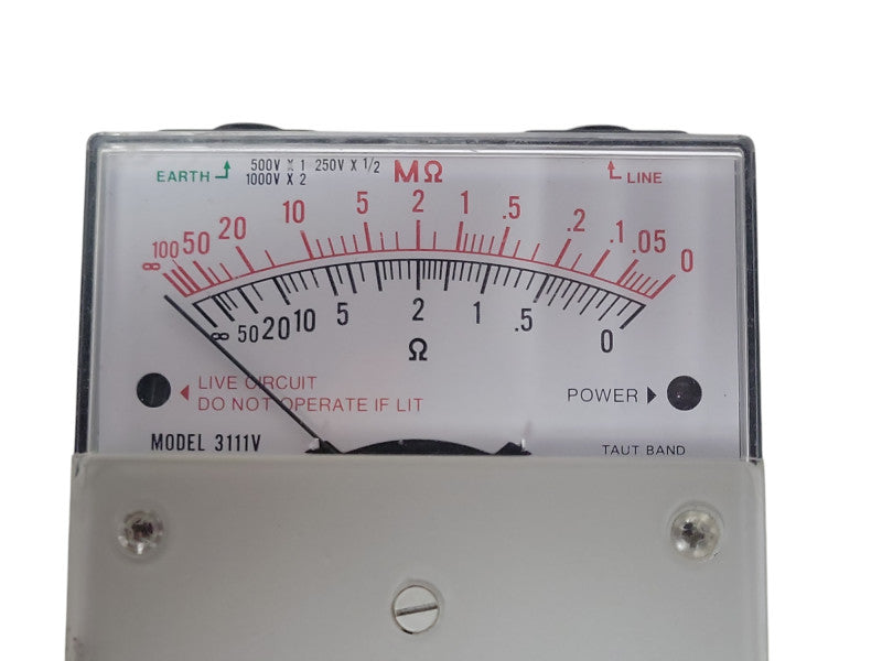 Kyoritsu Model 3111V 1000V Insulation & resistance tester, READ _