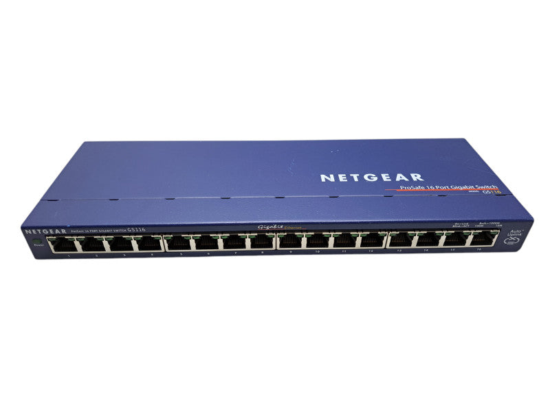 NETGEAR ProSafe GS116 v2 | 16-Port Gigabit Desktop Switch  Q