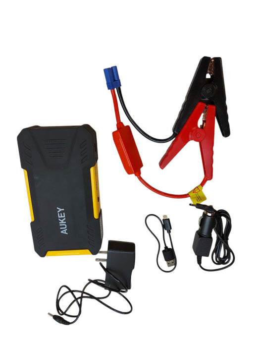 AUKEY Car Jump Starter Portable 15V 16500mAh Starting Device Cables