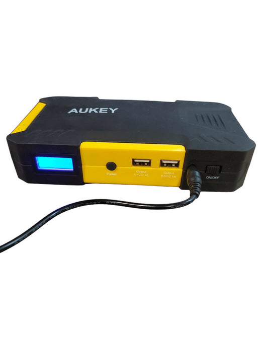 AUKEY Car Jump Starter Portable 15V 16500mAh Starting Device Cables