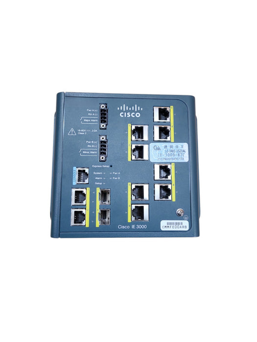 Cisco IE-3000-8TC V03 Industrial Ethernet 3000 Series Switch Q