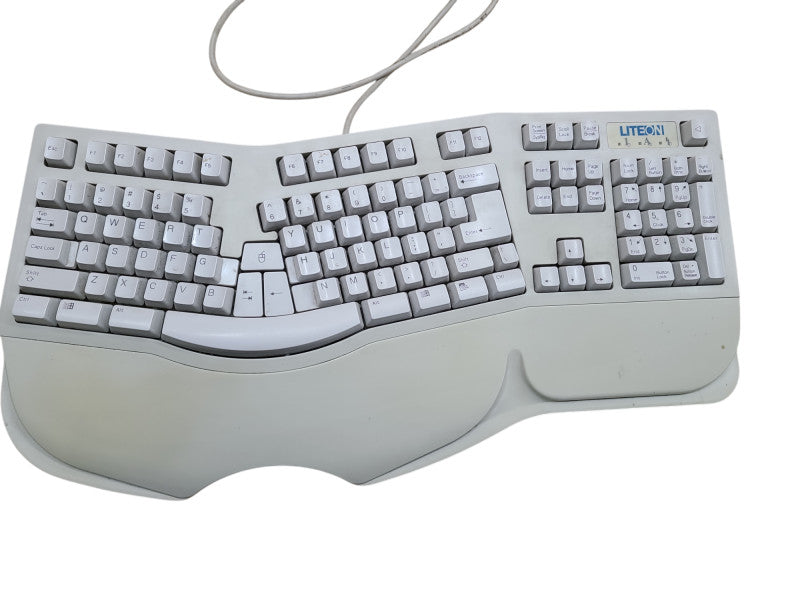 Liteon SK-6000 Ergonomic Split Wired PS/2 Keyboard