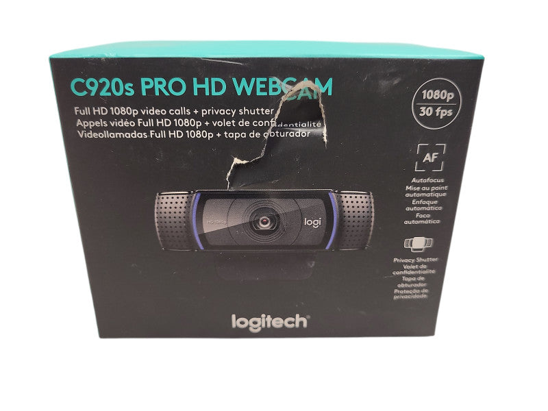 New Logitech C920s Pro HD Webcam Q$