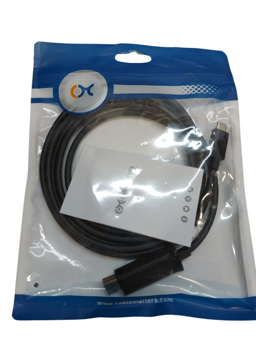 Cable Matters USB C to HDMI Cable 1.8m, 6 Ft