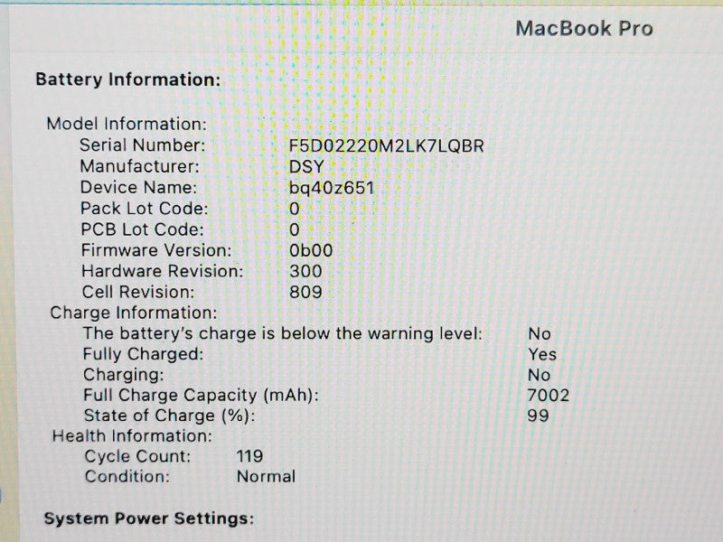 Apple Macbook Pro 2019 16" 6-Core i7-9750H @ 2.6GHz 16GB DDR4 500GB SSD GPU (