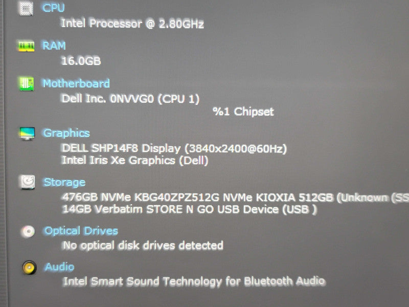 Dell XPS 13 9210 2-in-1 4K i7-1165G7 16GB RAM 512GB SSD  Qβ Lap200