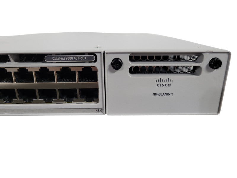 Cisco Catalyst C9300-48P-E 48 Port Gigabit PoE+ Network Switch 1x PSU !
