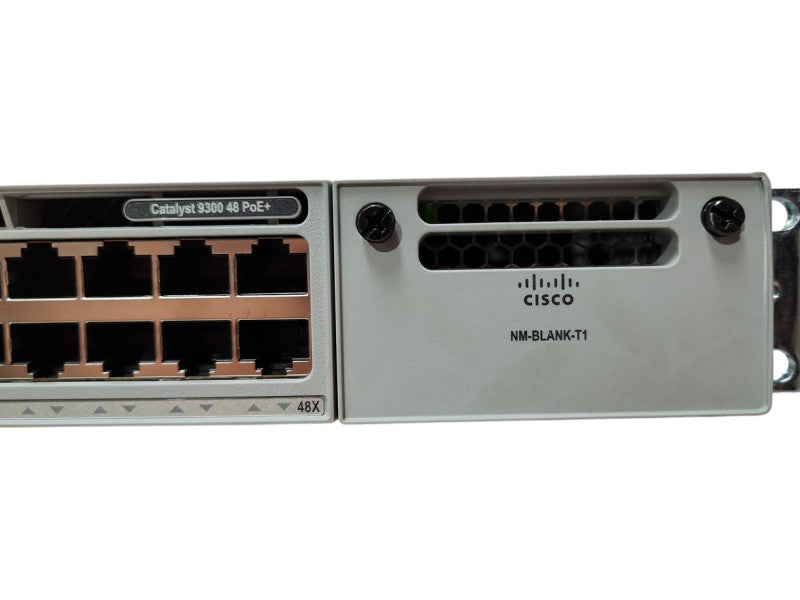 Cisco Catalyst C9300-48P-E 48 Port Gigabit PoE+ Network Switch 1x PSU