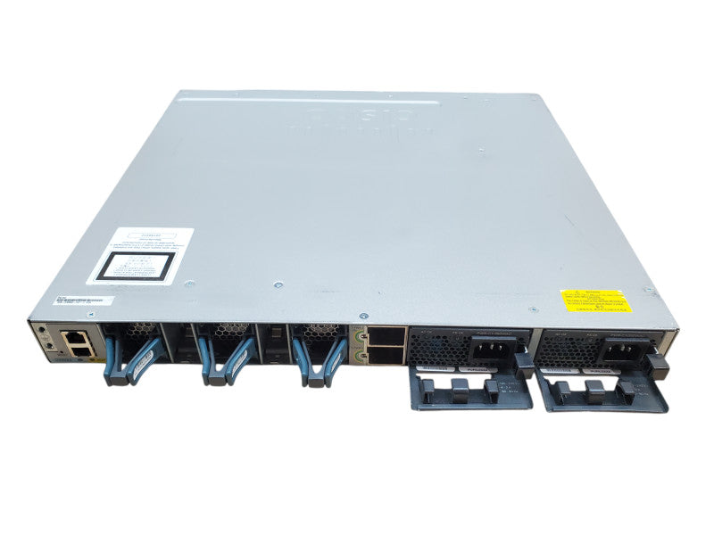 Cisco WS-C3850-24T-L V04 24-Port Gigabit Switch w/ 2x 315W PSU