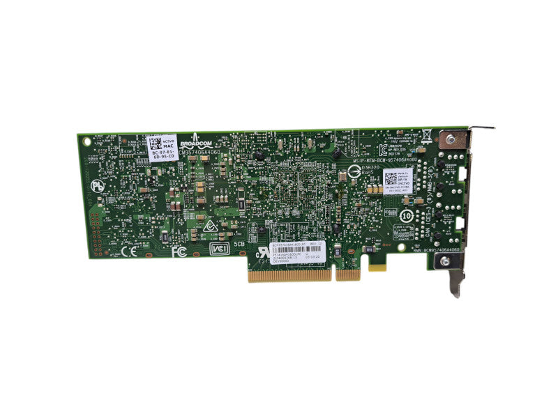 Dell 0NC5VD Dual Port 10G RJ-45 Network Adapter Card | Low Profile
