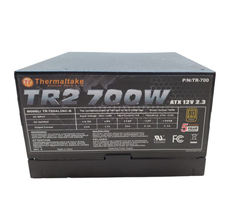 Thermaltake TR2 700W TR-700AL2NC-B 700W ATX Desktop Power Supply