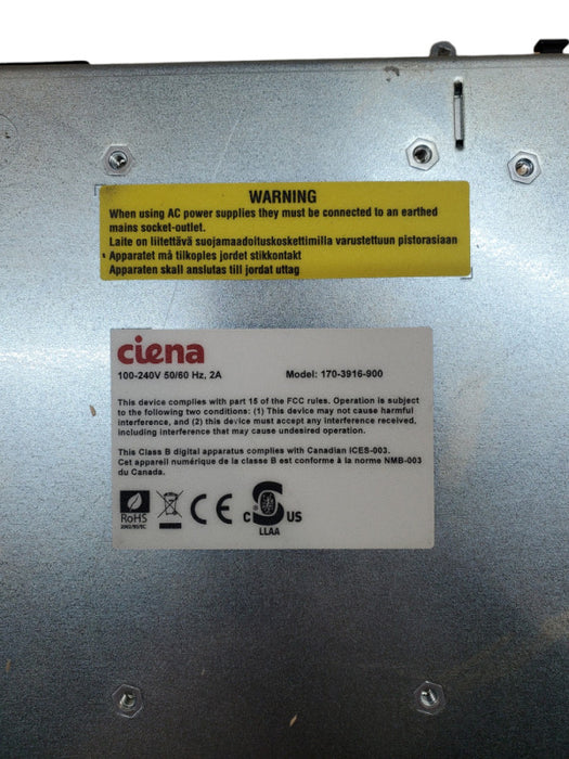 Ciena 3916 Series Service Delivery Switch 170-3916-900 *READ* Q
