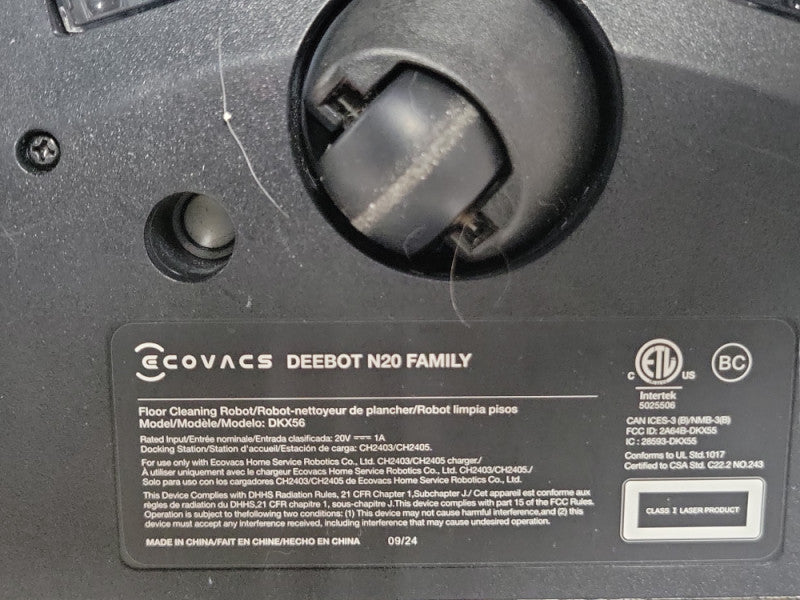 ecovacs Deebot N20 Family DKX56, READ _