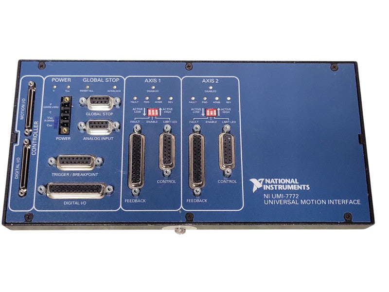 national instruments NI UMI-7772 UNIVERSAL MOTION INTERFACE, read _